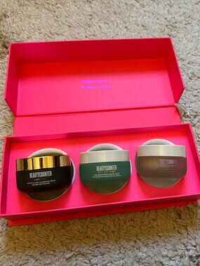 Beautycounter Polish & Plump Facial Trio – NEW